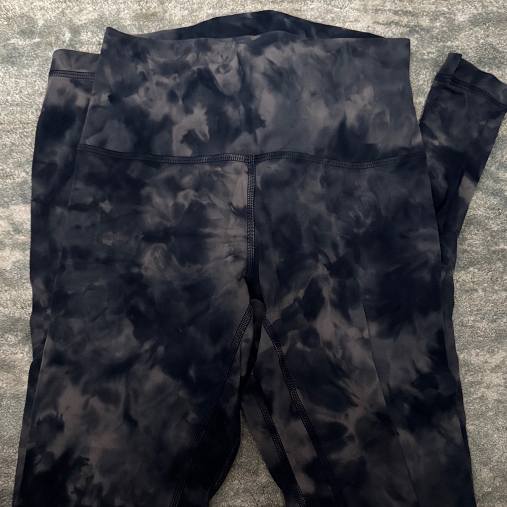 lululemon athletica Kids Black and Gray Leggings